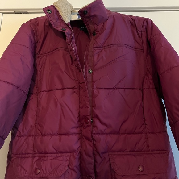 Land’s End Slim Down Jacket - Large Petite - Picture 2 of 6